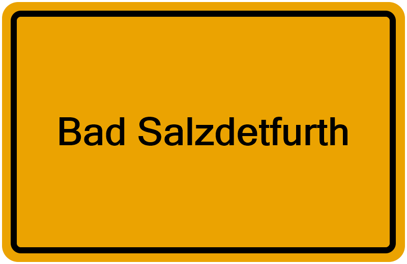 Handelsregisterauszug Bad Salzdetfurth